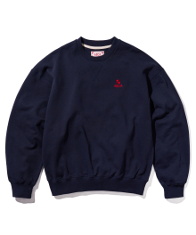 EVERYDAY AECA CLOVER SWEAT SHIRTS-NAVY