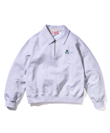 EVERYDAY AECA CLOVER COLLAR SWEAT-LIGHT GREY