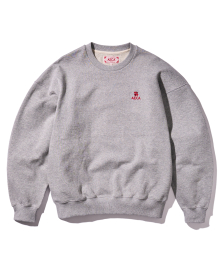 EVERYDAY AECA CLOVER SWEAT SHIRTS-GREY