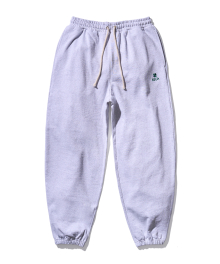 EVERYDAY AECA CLOVER SWEAT PANTS-LIGHT GREY