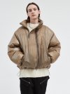 IN-OUT PUFFER JACKET Beige