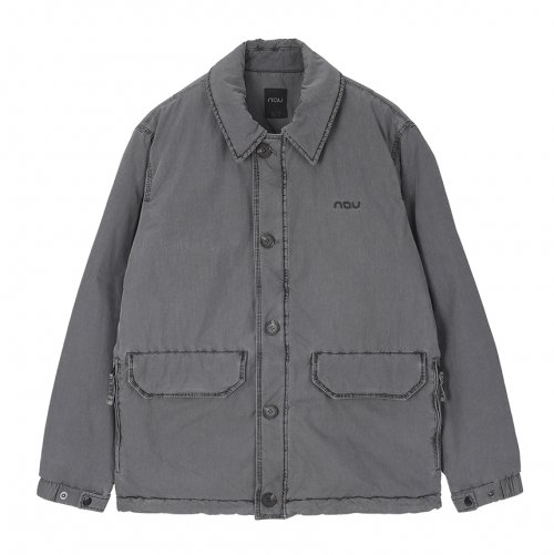 Пуховик Garment Dyeing Gray