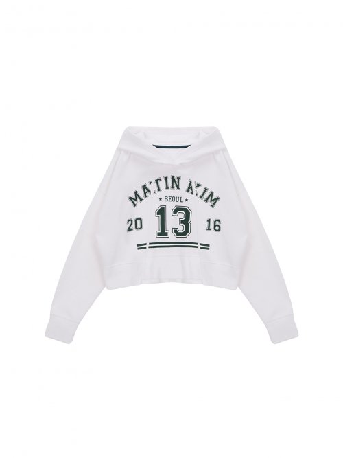 Matin Kim MATIN ARCH Cropped hoodie