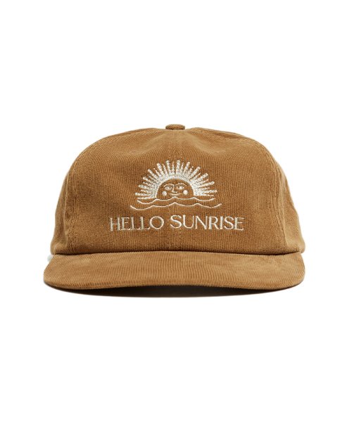 헬로 선라이즈(HELLO SUNRISE) Corduroy OG Logo 6panel Cap