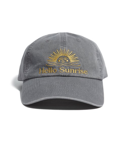 キャップ HELLO SUNRISE Washed OG Logo Ball CapGray 23HSCPGR0038 헬로 선라이즈(HELLO SUNRISE) Washed OG Logo Ball Cap (Gray