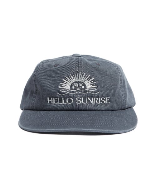 HELLO■Washed OG Logo 6Panel Cap_Charcoal■送料込 ☆関税込☆Hello Sunrise x CIATRE Washed OG Logo 6panel Cap