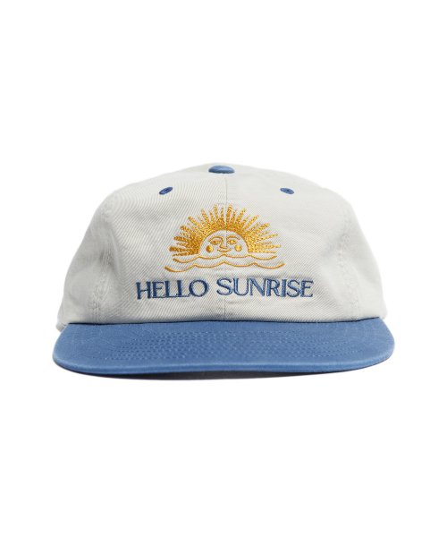 キャップ Hello Sunrise Two Tone Washed OG Logo 6Panel CapBeige Vinta HELLO SUNRISE Washed Two Tone Logo 6Panel Cap