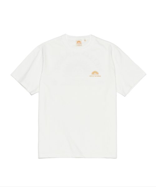 【HELLO SUNRISE】 Mini OG Logo Tee / 追跡付 헬로 선라이즈(HELLO SUNRISE) HS Mini OG Logo Tee (Off White