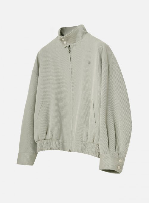 Жакет харрингтон из шерсти Ashed — Green