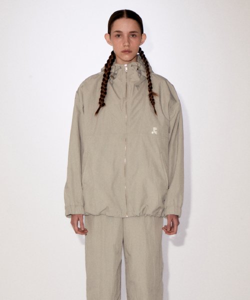 RR NYLON ANORAK LIGHTсерый
