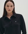 [23SS clove] Basic Collar T-shirt (Black)