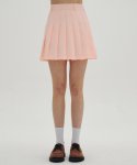 클로브(CLOVE) [23SS clove] Basic Pleated Skirt (Coral)