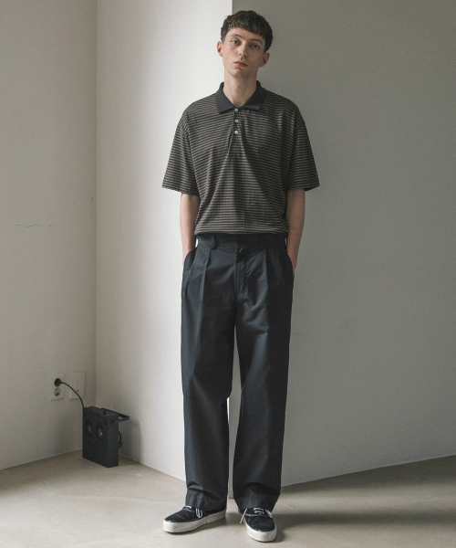 어나더 오피스(ANOTHER OFFICE) Santiago Officer Pants (Almost