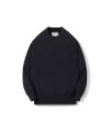 Comfort Crewneck Knit (Ice Cotton) (Dark Navy)