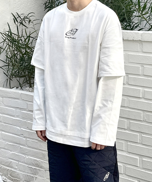 LAYEкрасный LONG SLEEVE, белый