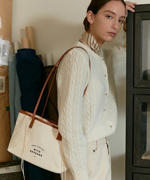 day bag (shopper) - camel (S)