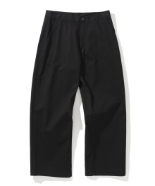 basic chino pants black