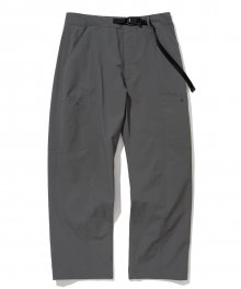 six strap pants grey
