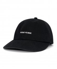 Y.E.S Logo Ballcap Black
