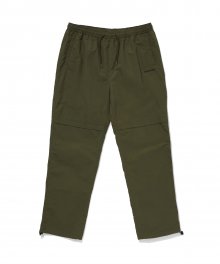 NYLON CARGO JOGGER PANTS KHAKI