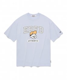 EBFD 베츠 반팔 티셔츠 스카이블루