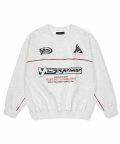Y.E.S Piping Sweatshirt Light Grey