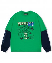 Y.E.S Layerd L/S Grass