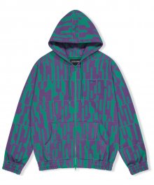 Studio GDB Zip-up Hoodie Green