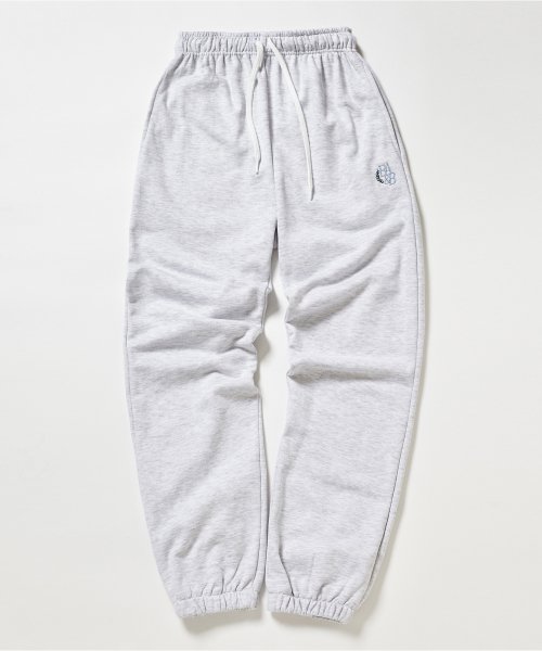 Спортивные джоггеры из футера [White Melange]