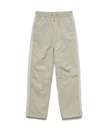 (W) TWO WAY NYLON SET-UP PANTS BEIGE