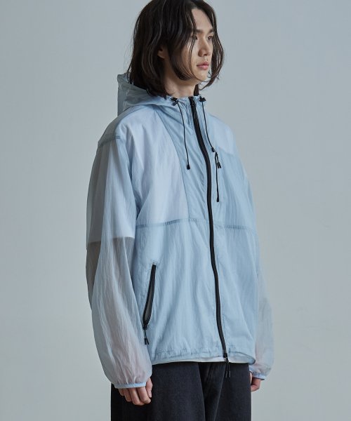 MUSINSA | BALLUTE LIGHT WEIGHT WIND JACKET (LIGHT CYAN)