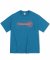 필루미네이트 오버핏 페탈 티셔츠-블루