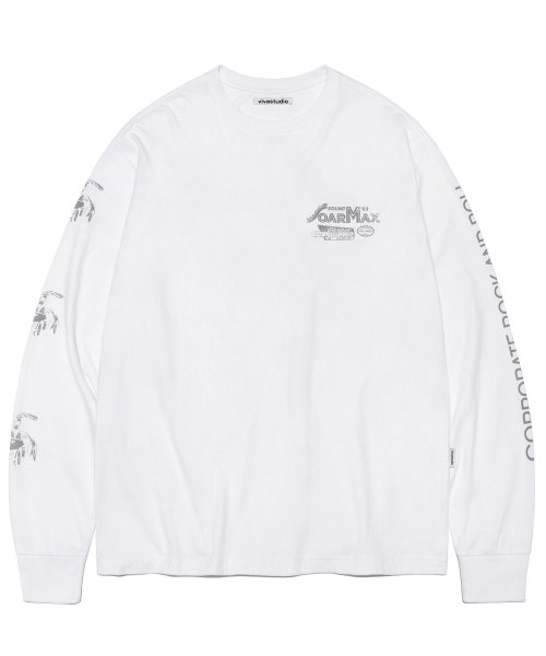 비바스튜디오(VIVASTUDIO) SOAR MAX L/S TEE [WHITE] - 사이즈