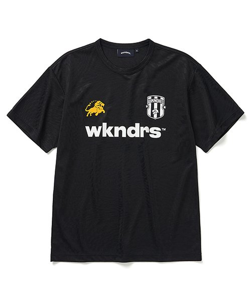MUSINSA公式 | WKNDRS KING SOCCER SS JERSEY (BLACK) 