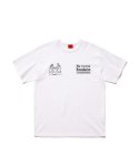 커넥트엑스(CONECTX) No Boundaries White Double Logo T-shirt