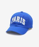벤시몽(BENSIMON) PARIS BIG LOGO BALL CAP - BLUE