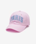 벤시몽(BENSIMON) PARIS BIG LOGO BALL CAP - PINK