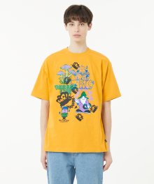 THORNS FANTASY TEE mustard