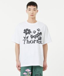 THORNS NATURE TEE white