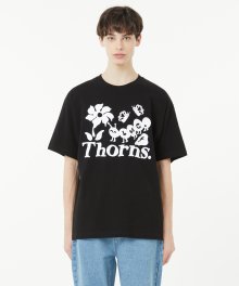 THORNS NATURE TEE black