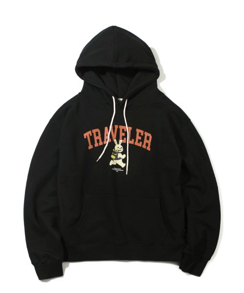 Худи Travel Rabbit - Black