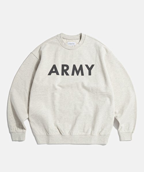 gray army pt shirt