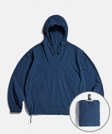 Packable Hiking Anorak Jacket Dust Blue