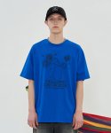 어널로이드(UNALLOYED) 베케이션 티셔츠 / 블루