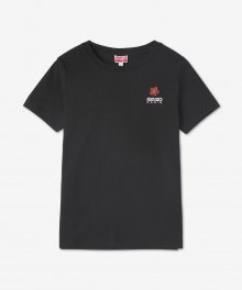 여성 크레스트 로고 반소매 티셔츠 - 블랙 / FC62TS0124SOCO99J