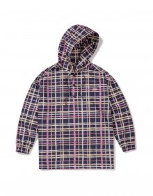 [Mmlg] MULTI CHECK ANORAK (NAVY)