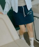 콜미베이비(CALL ME BABY) Baby Sports Club Sweat Skirt _ Navy