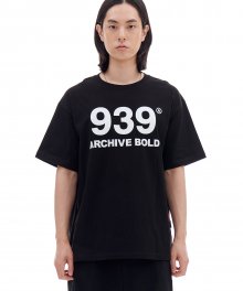 [Archive Bold X Gotter Gallery] BASIC LOGO T-SHIRTS (BLACK)