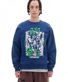 [Archive Bold X Gotter Gallery] BREATHE IN SWEAT SHIRTS (NAVY)
