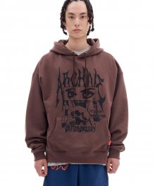 [Archive Bold X Gotter Gallery] EYES HOOD (BROWN)